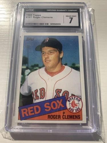 1985 Topps Roger Clemens #181 Rookie CGC 7