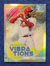 2022 BOWMAN CHROME  BASEBALL JORDAN WALKER VIRTUOSIC VIBRATIONS INSERT #VV-13
