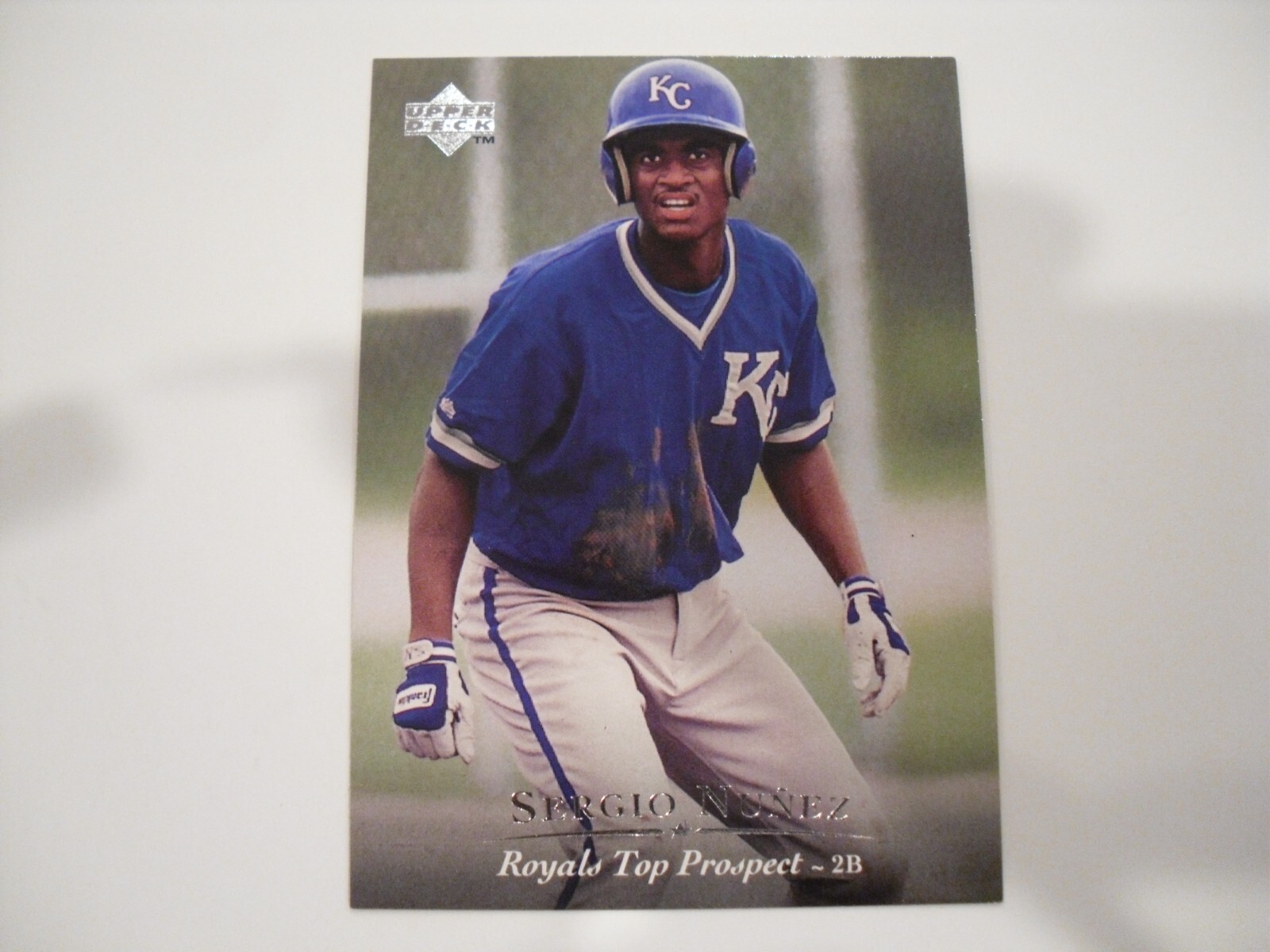 1994 Upper Deck Top Prospect SERGIO NUNEZ Kansas City Royals #185     B11