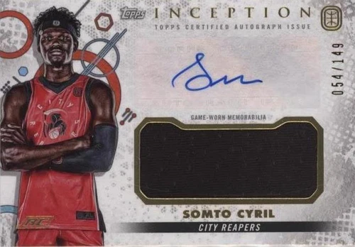 2022-23 Topps Inception OTE Overtime Elite - Somto Cyril #IARC-SC1