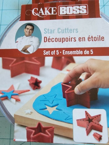 Cake Boss Brand: Set Of Star Cutters, Pin Guides, Princess & Truck Cutters - New - Picture 7 of 11