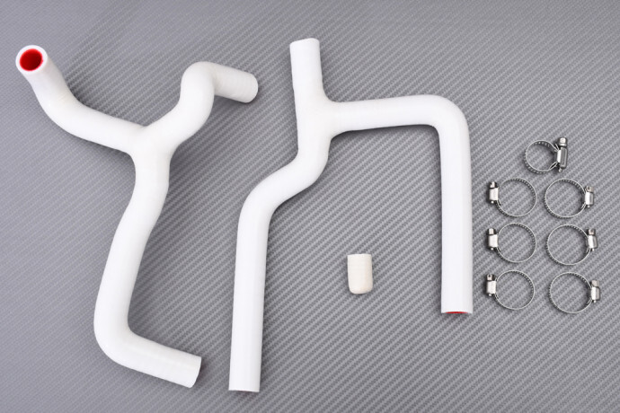 Kit tuyaux radiateur eau blanche en silicone renforcé pour BETA RR430 2018