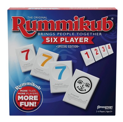 Pressman Rummy Cube Classic Rummy Tile Game