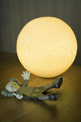 IN HAND KAWS Holiday BIG MOON VINYL FIGURE LAMP Limited Edition IN