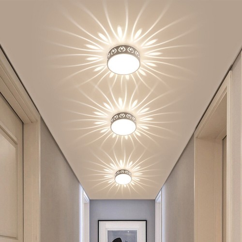 Moderne Kristall LED Deckeneinbauleuchte Kronleuchter Wand Flur Korridor Lampe - Bild 6 von 13