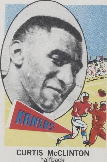 1961 Nu-Cards Football Stars Curtis McClinton #131 - 1 of 2