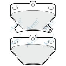Brake Pads Set For Toyota Yaris CP10 1.4 D-4D Rear Apec Red 0446620090