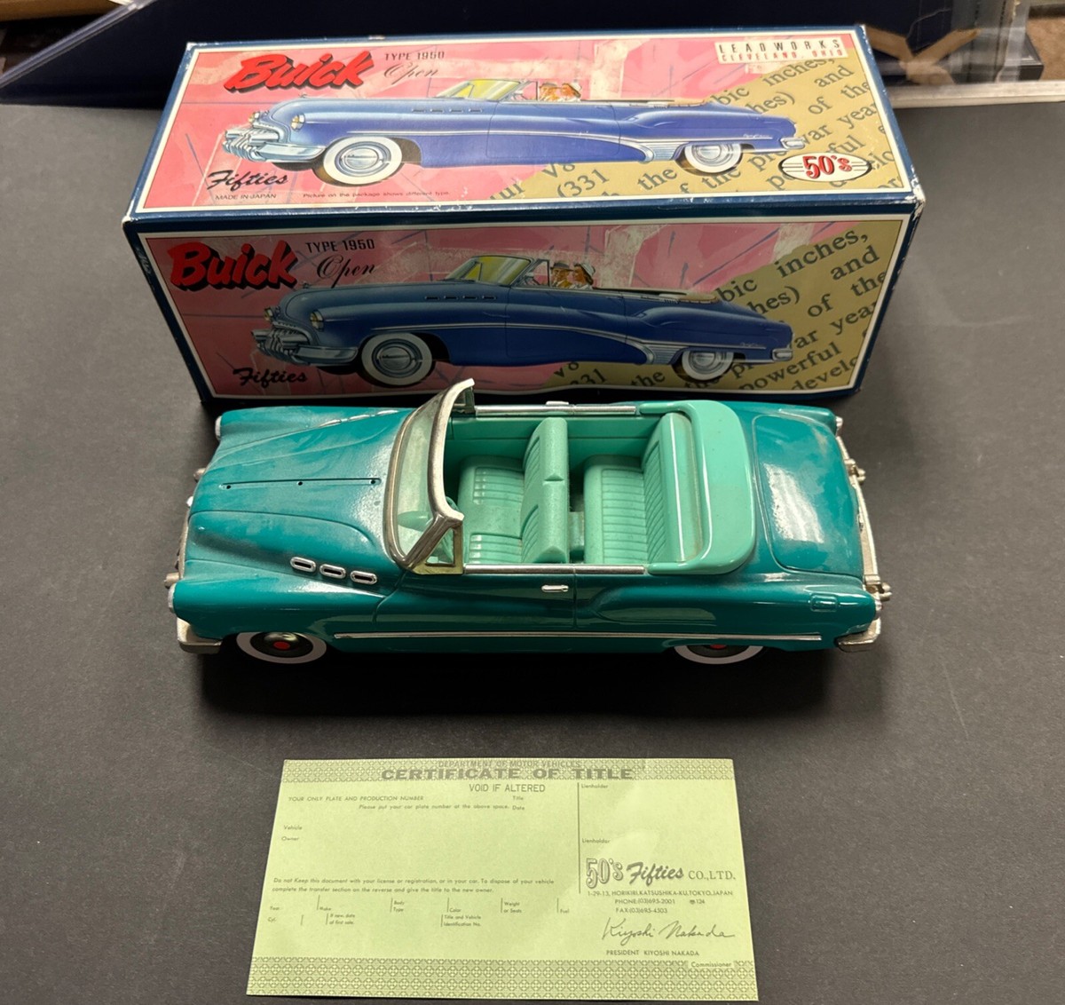 ミニカー Buick MADE IN JAPAN ミニカー Buick MADE IN JAPAN Ichiko Frankonia Japan 60's