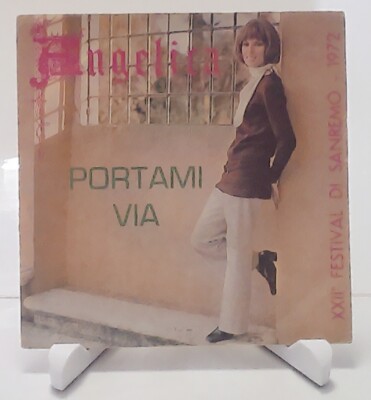 [7'' ] Angelica   Portami Via   usato M-  Sanremo 1972