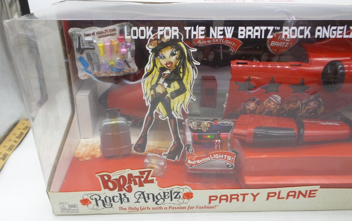 2005 Y2K MGA Bratz Rock Angelz avion de fête avion jet jouet 26 - eBay