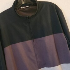 Travis Mathew Jacket Color Block Full Zip Size L Mens Golf Wear