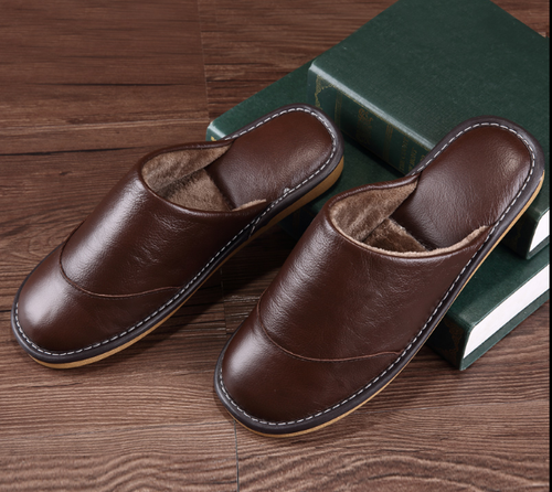 mens pull on slippers