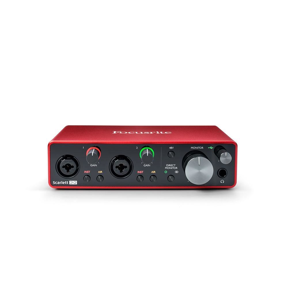 新品 未開封★ Focusrite Scarlett 2i2(gen3) Focusrite Scarlett 2i2 3rd Gen. 2-Channel USB Audio