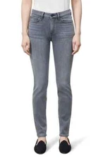 Lafayette 148 Mercer Jeans Women’s Sz 27 Mid Rise Stretch Denim Gray