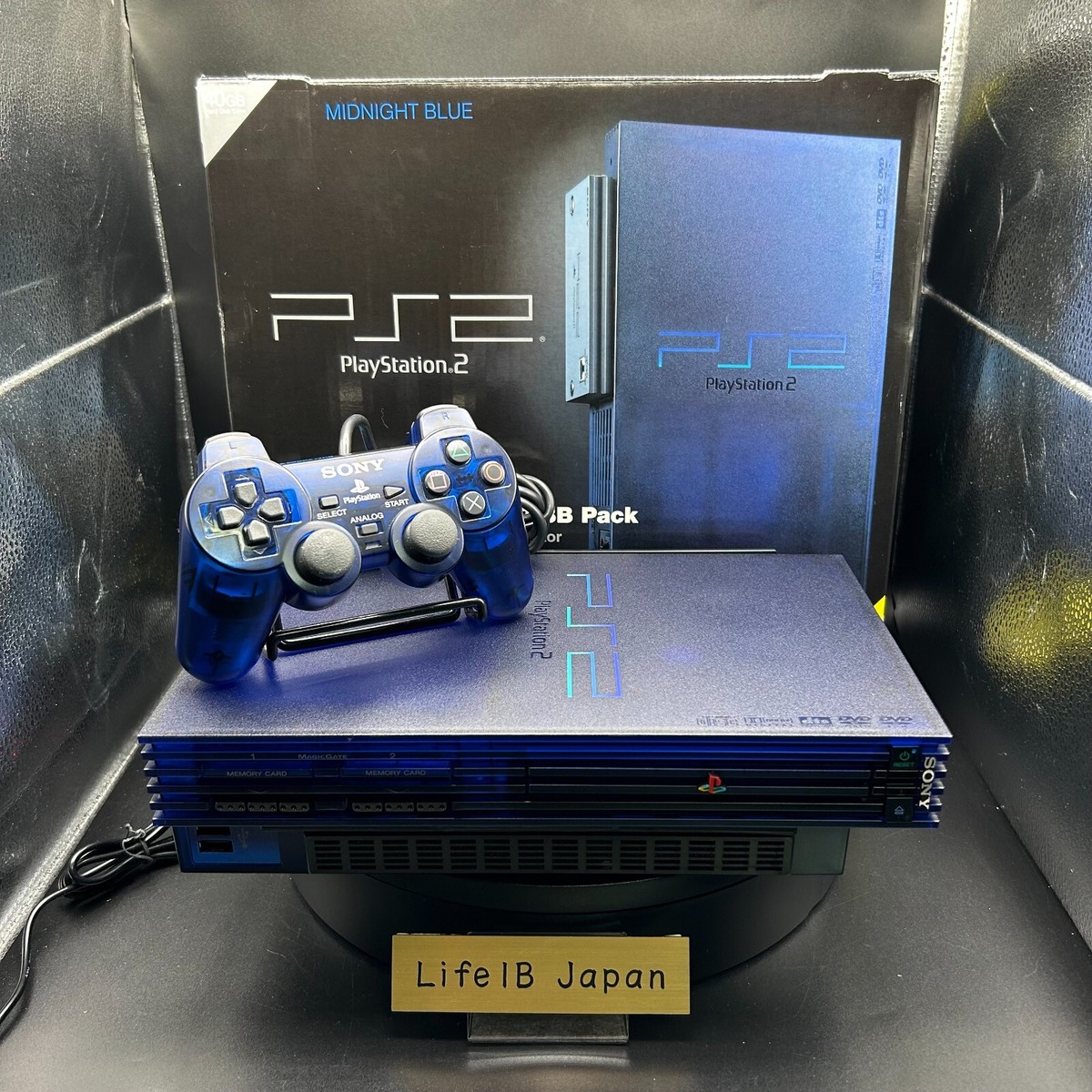 PlayStation 2 SCPH-50000 ミッドナイトブルー Sony PlayStation 2 PS2 Console Midnight Blue SCPH-50000 BB