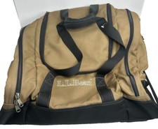 Vintage LL Bean #AG78 Khaki Travel Bag Men's/Women's