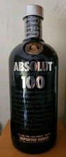 Absolut Vodka 100 700ml 50% 100 Proof Black Edition Limited Edition