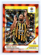 Khem Birch 2024-25 Donruss EuroLeague #9 Orange Laser #/75