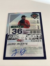 2024 Panini Prospect Edition Jairo Iriarte /125 Auto #176 Chicago White Sox