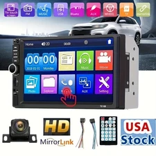2Din car radio car stereo 7inch touch screen MP5 player FM mirror link