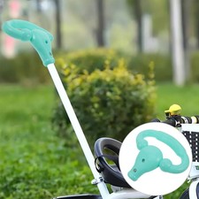Replacement Plastic Handle for Tricycle Push Rod Stroller Handlebar Accessories