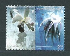 Bosnie - Courrier 2004 Yvert 432/3 ** MNH Fleurs