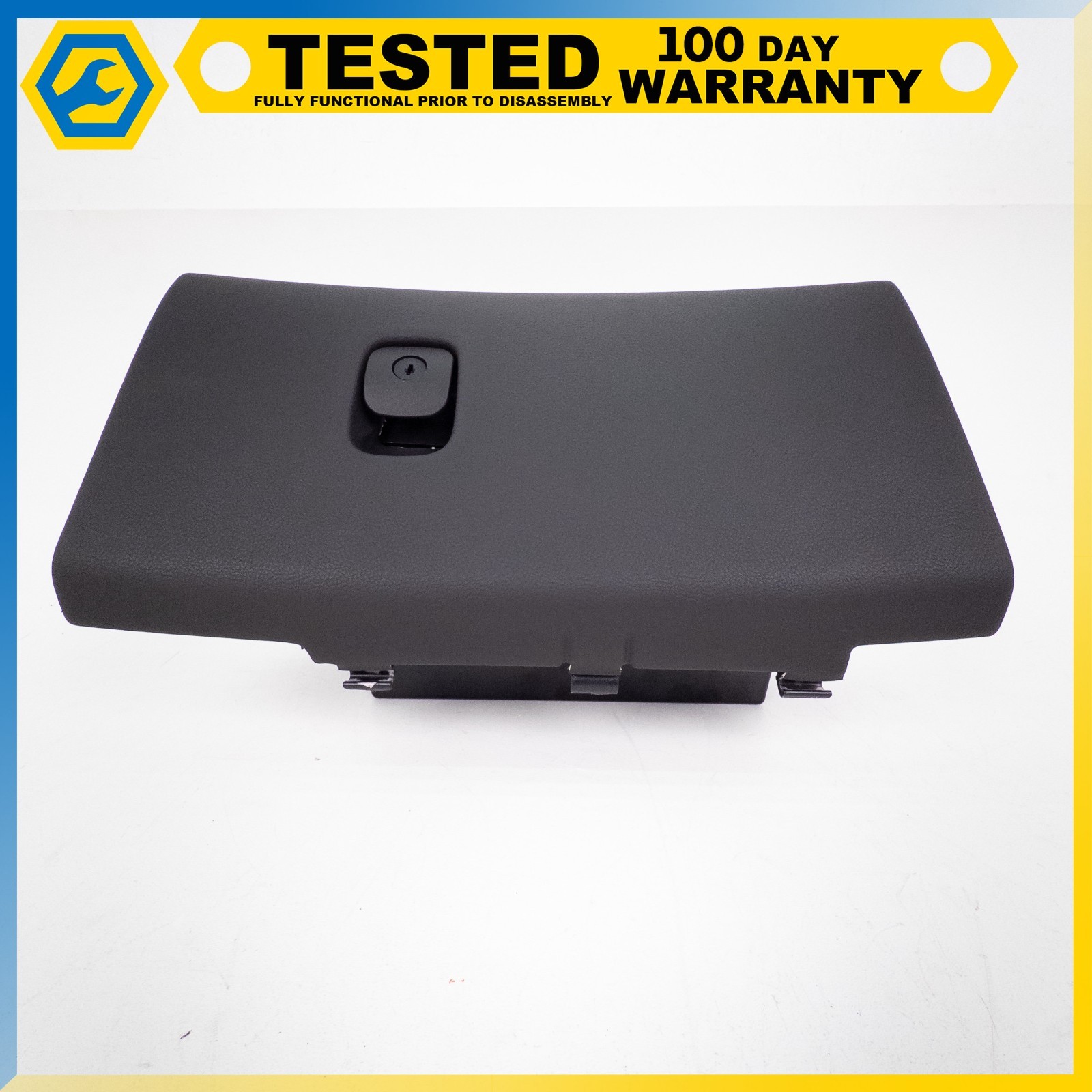 05-13 CHEVROLET CORVETTE C6 DASHBOARD COMPLETE GLOVE BOX ASSEMBLY BLACK OEM