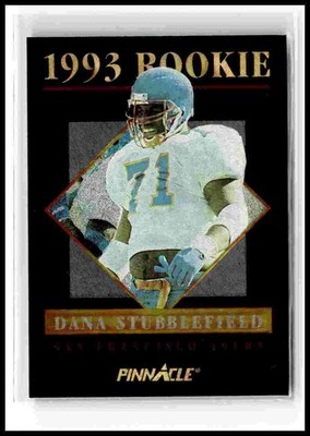 1993 Pinnacle #19 Dana Stubblefield Rookies
