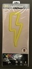 Illumina Battery Operated Neon LED Wall Art. Lightning Bolt. 13” X 5” New In Box — photo 2