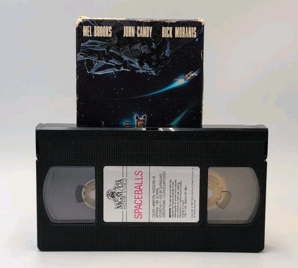 Spaceballs (VHS, 1988) John Candy Original Release ^^ Buy 2 Get 1 Free ^^ - Image 2 of 4