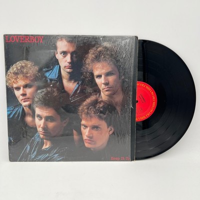 Loverboy - Keep It Up LP Record VG+ 1983 Columbia Hard Rock AOR 33 RPM Shrink