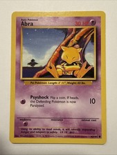 Abra 043/102 Base Set Regular