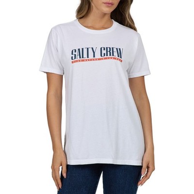 SALTY CREW MARLIN PARADISE B.F. W TEE WHITE