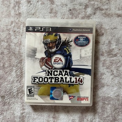 NCAA Football 14 (Sony, PlayStation 3) PS3 Complete W/ Manual & Tested