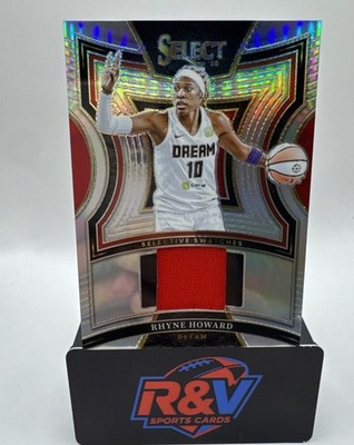 2025 Panini Select WNBA - Rhyne Howard Selective Swatches Patch Silver Prizm