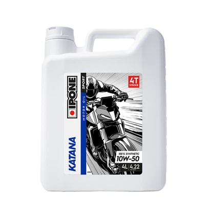 Huile moto IPONE KATANA FULL POWER 10W50 bidon 4 litres - Photo 1/2