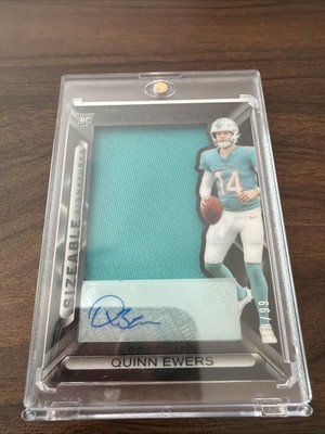 2025 Panini Black - Quinn Ewers Sizeable Signatures, Rookie Autograph! RPA /99