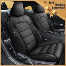 Custom For Ford Mustang Convertible 2015-2026 Car 5-seat Covers Frontrear Pad Custom For Ford Mustang Convertible 2015-2026 Car 5-seat Covers Frontrear Pad