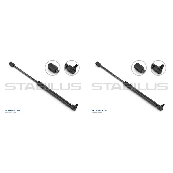2 Stabilus Gasfeder HECKKLAPPEN-LIFTER Links+Rechts Passend FüR Nissan 280ZX,ZXT-image