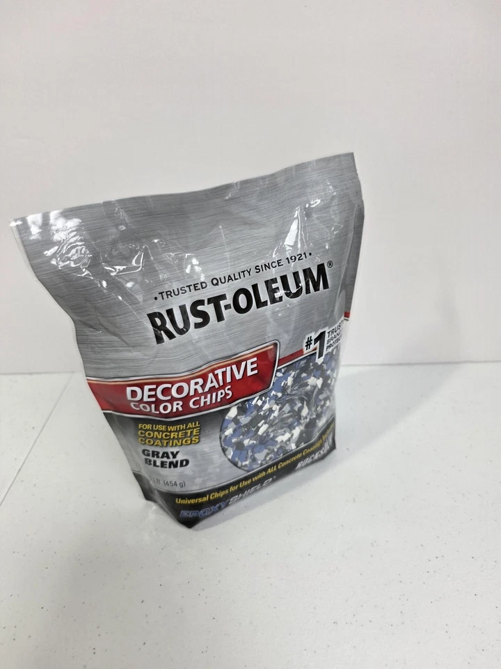 Rust-Oleum EpoxyShield RockSolid Decorativo Color Chips 1 lb Piso de Hormigón Foto 3 de 4