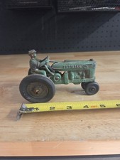 Vintage Arcade Cast Iron Farmall Tractor toy