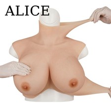 C-G Cup Realistic Breast Forms Silicone Fake Boobs For Crossdresser Drag Queen  
