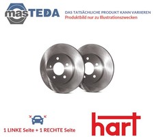 260 517 BREMSSCHEIBEN SATZ HINTEN HART 2PCS NEU OE QUALITÄT