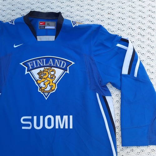 Nike Finland Suomi National Team IIHF Hockey Jersey Blue - XL - 第 1/6 張圖片