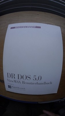 DR DOS 5.0 - ViewMax Benutzerhandbuch - Digital Research Mai 1990 - 80S