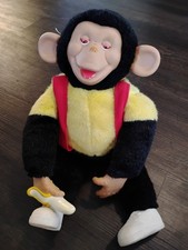 Vintage Zippy the Monkey Mr. Bim Plush Doll From 1950s or 1960s 18  Tall