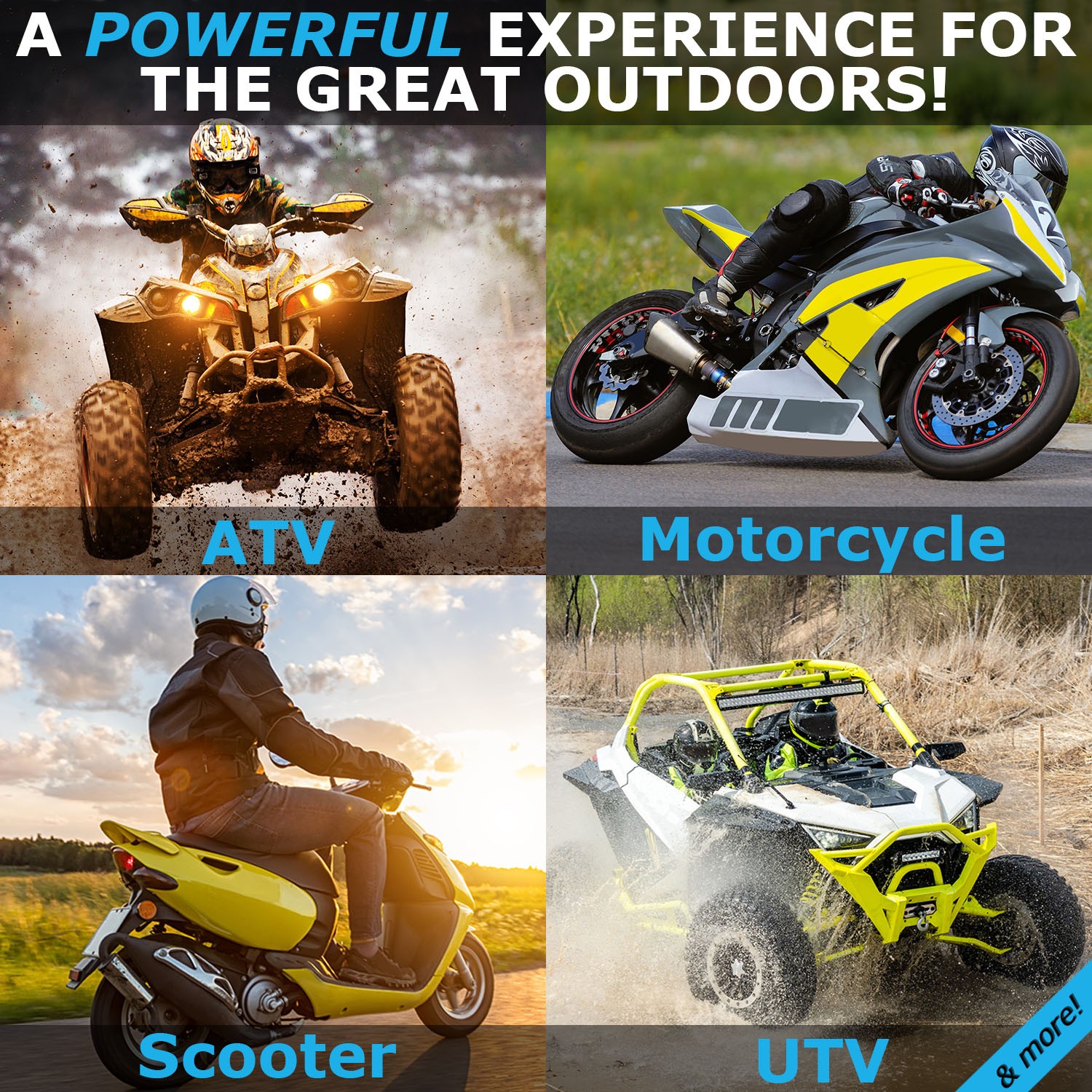 Mighty Max YTX14-BS Replacement Battery Compatible with UTV, 4 Wheeler