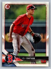 2018 Bowman #BP117 C.J. Chatham Prospects *RS
