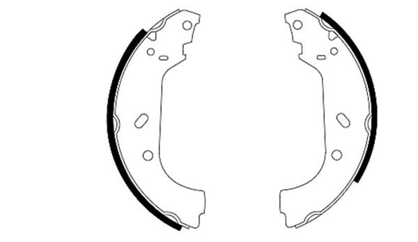 Bremsbackensatz Pagid H8950N FüR Fiat Ulysse Scudo Bus 220 BB5 220AH5 Eco AC5 1-image