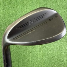 Titleist Vokey SM9 Jet Black Lob Wedge 58 12 D-Grind Steel Left Handed 35  